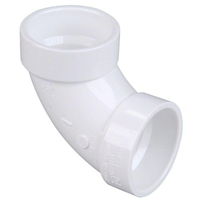 Nibco 4 in. PVC 90 Degree Elbow